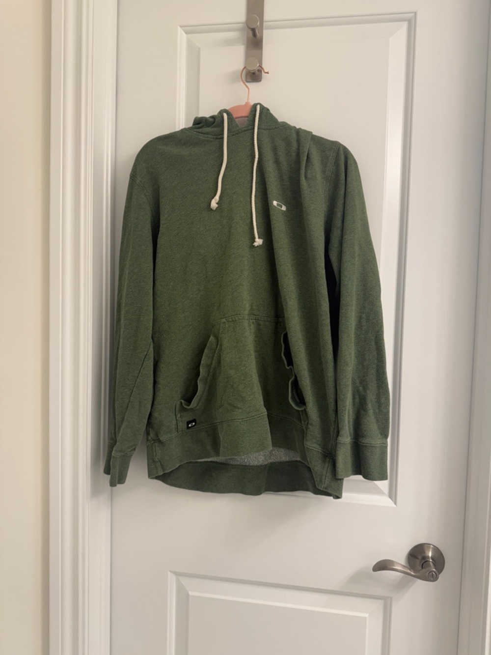 Men’s Oakley Green Hooded Pullover Sweatshirt